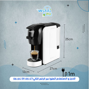 WIKKI STORE Électroménagère Machine à café Sonifer 3en1 Capsules + poudre