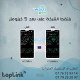 WIKKI STORE signal-booster جهاز مقوي شبكات الإتصالات و الأنترنت لمزودي خدمات الإتصال موبيليس , أوريدو , جيزي TOPLINK ORIGINAL signal-booster-4g